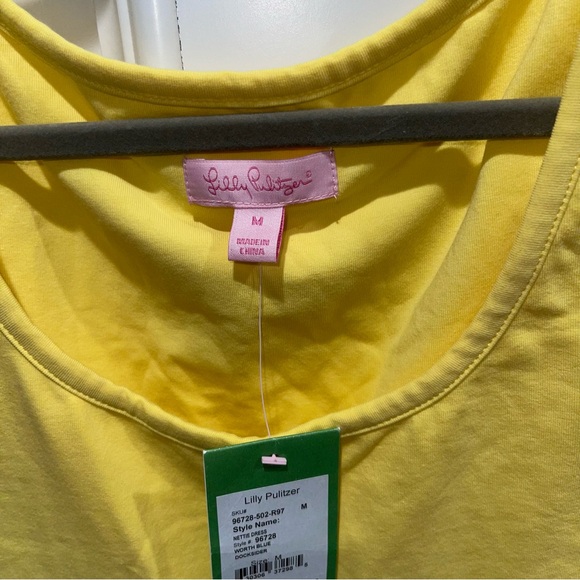 Lilly Pulitzer Worth Blue Docksider Nettie Sleeveless Sun Dress NWT M Medium - Picture 5 of 7